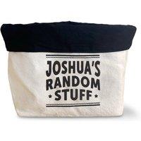 History & Heraldry Pre-personalised Top Bloke Storage Pouch - Over 60 Titles - Joshua in Cream