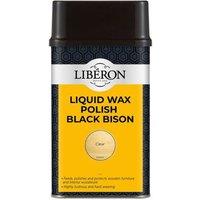 Liberon 'Liquid Wax' Polish Black Bison Clear 500ml