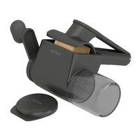 Zyliss Professional Rotary Cheese Grater Set with Collection Container in Dark Grey