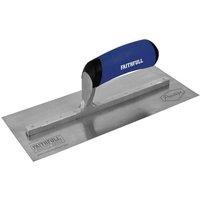 Faithfull Prestige Plastering Trowel 275 X 115Mm (11 X 4.1/2In) in Blue