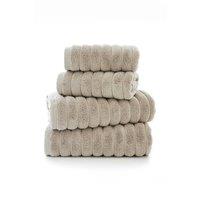 The Lyndon Company Premium Luxury Ribbleton Supersoft Cotton Bathroom Towels in Stone