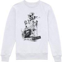 Beetlejuice Official Here Lies Betelgeuse Sweatshirt in White | Size: Small