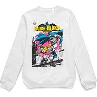 Batman Official Core Deadly Duo Sweatshirt - White | Size: Medium