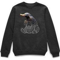 FANTASTIC BEASTS Official Tribal Niffler Sweatshirt - Black | Size: Small