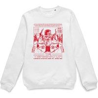 Terminator Official No Future Sweatshirt - White | Size: Small