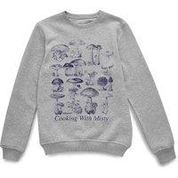 Yellow Jackets Shrooms Sweatshirt - Grey | Size: Small