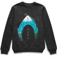 Aquaman Official Movie Mera Logo Sweatshirt - Black | Size: Large