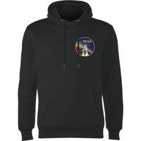 NASA Vintage Rainbow Shuttle Hoodie - Black | Size: Small