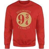 Harry Potter Platform Sweatshirt - Red | Size: Small