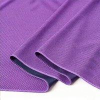 Quipulse Quick Dry Chilly Cooling Workout Towel in Purple