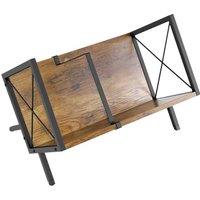 SPETLEK Vinyl Record Storage Rack Holder in Brown | Size: 0.6m2