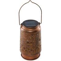 Kelvenix Solar Power Wall Light Lantern Hummingbird Outdoor in Bronze | Size: 0.6m2