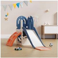 Living and Home Blue 4-in-1 Toddler Freestanding Climber and Slide Set