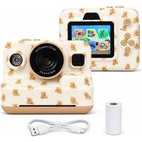 BluCore Instant Print Camera with Photo & Video Recording, Built-In Games