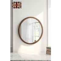 Yearn Mirrors Round wall mirror Bronze 102cm