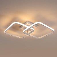 Pheashine Modern LED Ceiling Light Fixture 3000K for Indoor Use 42W in White