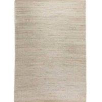 THE RUGS Handloom Jute Rug Dhaka Natural Jute Wool Cotton Woven Rug in Cream | Size: 60 cm x 90 cm