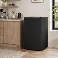 STILVORA Under Counter Fridge Freezer 91L with Chiller Box Black