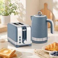 STILVORA Kettle & Toaster Set with Rapid Boil in Blue