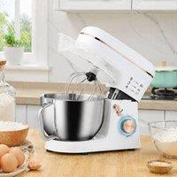 STILVORA 5L Stand Mixer with 6 Speeds & Pulse in White