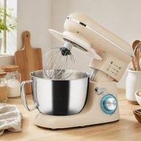STILVORA Stand Mixer 4.5L with 6 Speeds in Beige