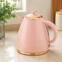 STILVORA 1.7L Kettle with Rapid Boil & Removable Filter in Pink