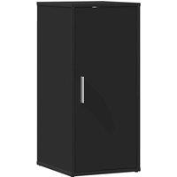 Berkfield Home Shoe Cabinet Black 32x35x70 cm Engineered Wood | Size: 32 x 35 x 70 cm