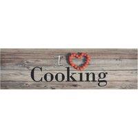 Berkfield Home Kitchen Rug Washable Cooking Grey 45x150 cm Velvet