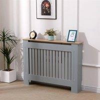 SPETLEK Designs Medium Radiator Cover Vertical Grey | Size: 0.6m2