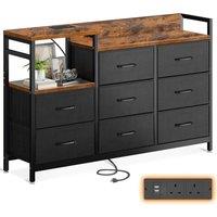 $uicide Boy$ Chest of Drawers Bedroom, Contains 2 USB & 2 AC Ports