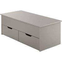 FORGEVIO Coffee Table With Lift Up Top & 2 Large Storage Drawers in Grey