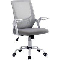 Kelvenix Mesh Home Office Chair Swivel in Grey | Size: 0.6m2