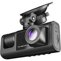 Nordara 1080P Dual Lens Car Dash Cam with G-Sensor in Black