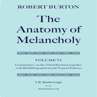 Robert Burton The Anatomy of Melancholy: Volume VI: Commentary on the Third