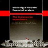 David Cole Building a Modern Financial System: The Indonesian Experience