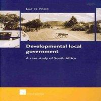 TBD Developmental Local Government : A case study of South Africa