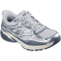 Skechers Women's Stamina Sport Trainer in Silver | Size: 5