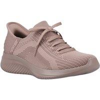 Skechers Women's Ultra Flex 3.0 Pure Color Trainers in Taupe | Size: 7