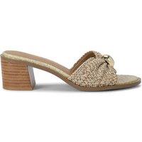 STEVE MADDEN Women's 'Ease Beige Raffia' Heels | Size: 5