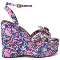 Kurt Geiger London Women's 'Butterfly Wedge' Heels in Lilac | Size: 6