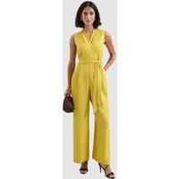 Phase Eight Women's Petite Taylor Jumpsuit in Mustard | Size: 10