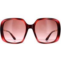 Guess Women's Square Tortoise Pink Pink Gradient Sunglasses