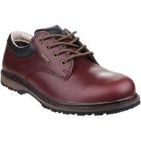 Cotswold Men's 'Stonesfield' Leather Hiking Boots in Dark Brown | Size: 8