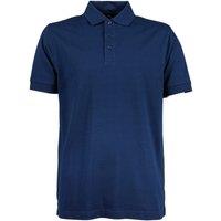 TEE JAYS Men's Luxury Stretch Short Sleeve Polo Shirt in Indigo | Size: XL