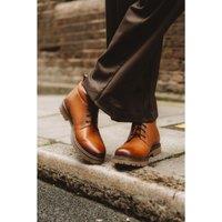 Base London Men's Cobalt Chukka Boot in Tan | Size: 11
