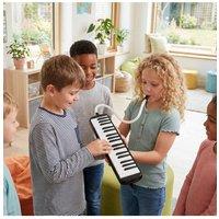 Living and Home 37-Key Karaoke Melodica Instrument in Black