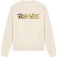Netflix One Piece Sanji Chef Logo Sweatshirt, Natural | Size: 2XL