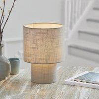 Pagazzi Buxton Grey Mini Table Lamp