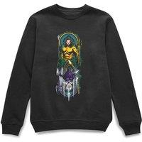 Aquaman Official Movie & Ocean Master Sweatshirt - Black | Size: Small