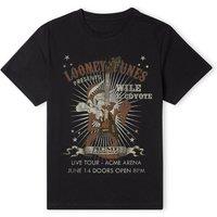 Looney Tunes Wile E Coyote Guitar Arena Tour Men's T-Shirt - Black | Size: 3XL